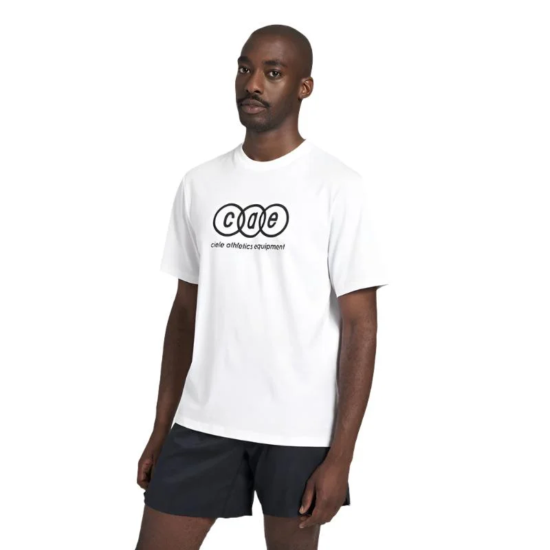 Ciele U ORTShirt Equipment Trooper Running Shirt Ribbed Striped Patterned