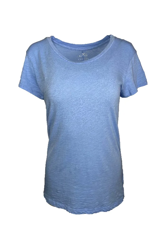 Velvet by Graham & Spencer Odelia Short Sleeve Crew Neck Tee | Wave Fashionable Trendy Casual Velvet by Graham & Spencer Odelia Short Sleeve Crew Neck Tee | Wave Fashionable Trendy Casual