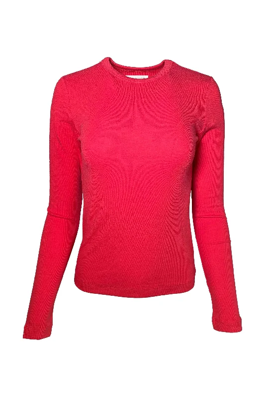 Velvet by Jenny Graham Camino 05 Tee | Ruby Anti-Shrink Durable Soft