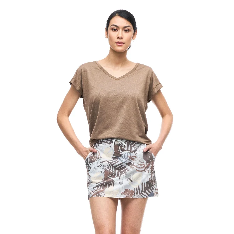 Indyeva T-Shirt  Liv III - Femme Fleece Fabric Down Fabric Feather Fabric
